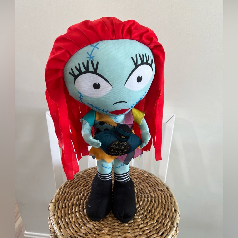 Halloween Decor Disney The Nightmare Before Christmas 17in Sally Patchwork Dress